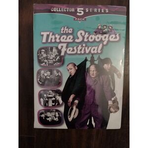 The There Stooges Festival Set Of 5 VHS Tapes New Sealed